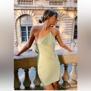 Verge girl satin mini